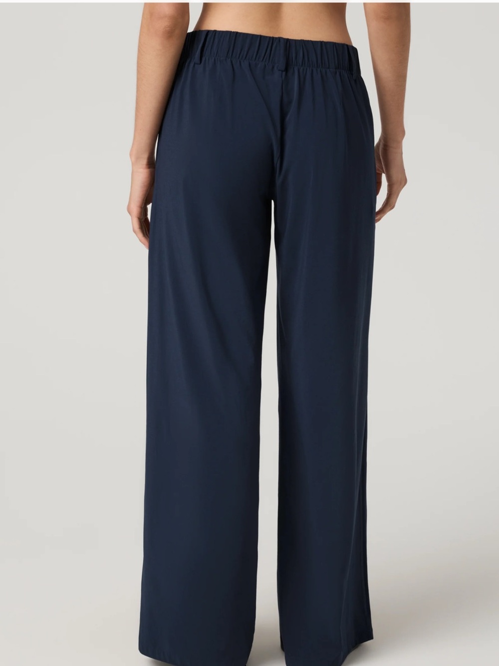 Vuori Villa Wide leg Trouser- Ink - Picture 3 of 6
